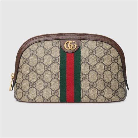 black gucci makeup bag|Gucci ophidia clear bag.